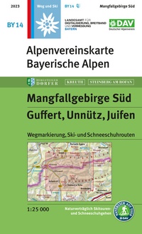Abbildung von: Mangfallgebirge Süd, Guffert, Unnütz, Juifen - Deutscher Alpenverein