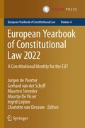 Cover: European Yearbook of Constitutional Law 2022 - T.M.C. Asser Press