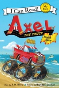 Cover: Axel the Truck: Beach Race - HarperCollins