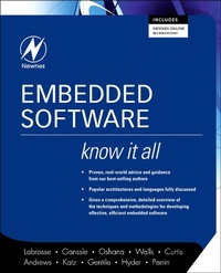 Abbildung von: Embedded Software: Know It All - Newnes