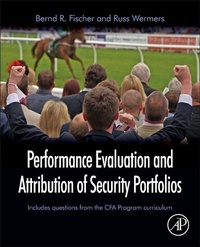 Enlarge image Cover: Performance Evaluation and Attribution of Security Portfolios - Academic Press