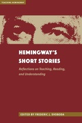 Cover: Hemingway's Short Stories - The Kent State University Press