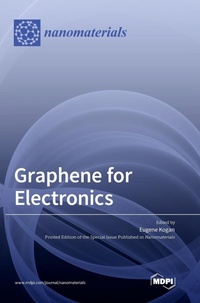 Enlarge image Cover: Graphene for Electronics - MDPI AG