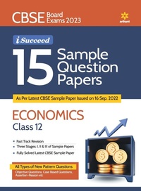 Abbildung von: Cbse Board Exam 2023 I Succeed 15 Sample Question Economics Papers Class 12 - Arihant Publications India Limited