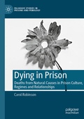 Cover: Dying in Prison - Palgrave Macmillan