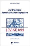 Cover: Zur Diagnose demokratischer Regression - Nomos