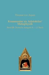 Abbildung von: Kommentar zu Aristoteles' Metaphysik - Editiones Scholasticae