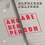 Cover: Angabe der Person - Hierax Medien