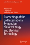 Cover: Proceedings of the 3rd International Symposium on New Energy and Electrical Technology - Springer