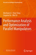 Cover: Performance Analysis and Optimization of Parallel Manipulators - Springer