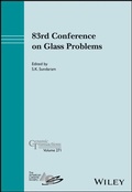 Cover: 83rd Conference on Glass Problems, Volume 271 - Wiley