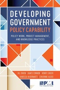 Cover: Developing Government Policy Capability - Project Management Institute