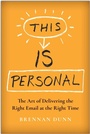 Cover: This Is Personal - Matt Holt Books