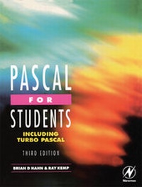 Abbildung von: Pascal for Students (including Turbo Pascal) - Butterworth-Heinemann