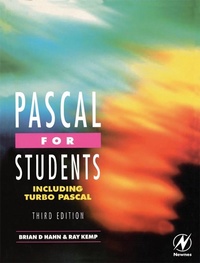 Enlarge image Cover: Pascal for Students (including Turbo Pascal) - Butterworth-Heinemann