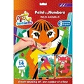 Cover: Art Fantastic Paint-by-Numbers 3-in-1 Kit: Wild Animals - Bookoli Limited