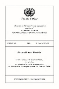 Abbildung von: Treaty Series 3084 (English/French Edition) - United Nations