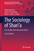 Cover: The Sociology of Shari'a - Springer