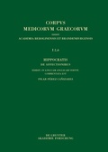 Cover: Hippocratis De affectionibus / Hippocrates, On Affections - De Gruyter Akademie Forschung