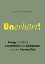 Cover: Unerhört! - BoD - Books on Demand