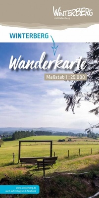 Abbildung von: Wanderkarte Ferienwelt Winterberg - grünes herz