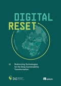 Cover: Digital Reset - oekom verlag