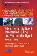 Cover: Advances in Intelligent Information Hiding and Multimedia Signal Processing - Springer
