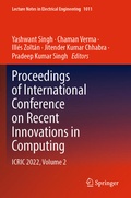 Cover: Proceedings of International Conference on Recent Innovations in Computing - Springer