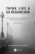 Cover: Think Like a UX Researcher - CRC Press