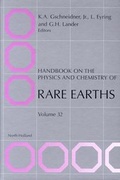 Cover: Handbook on the Physics and Chemistry of Rare Earths: Volume 32 - North-Holland