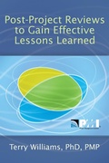 Cover: Post-Project Reviews to Gain Effective Lessons Learned - Project Management Institute