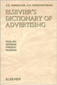 Abbildung von: Elsevier's Dictionary of Advertising - Elsevier