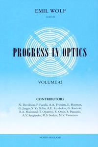 Enlarge image Cover: Progress in Optics - North-Holland