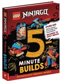 Cover: LEGO (R) NINJAGO (R): Five-Minute Builds (with 70 LEGO bricks) - Buster Books