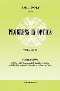 Enlarge image Cover: Progress in Optics Volume 43 - North-Holland