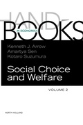 Cover: Handbook of Social Choice and Welfare: Volume 2 - North-Holland