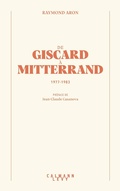 Cover: De Giscard &agrave; Mitterrand - Calmann-L&eacute;vy