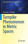 Cover: Turnpike Phenomenon in Metric Spaces - Springer