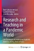 Cover: Research and Teaching in a Pandemic World - Springer