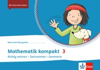 Abbildung von: Mathematik kompakt 3. Richtig rechnen - Sachrechnen - Geometrie - Klett