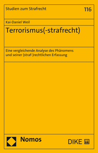 Enlarge image Cover: Terrorismus(-strafrecht) - Dike Verlag Zürich