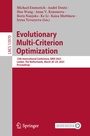 Cover: Evolutionary Multi-Criterion Optimization - Springer