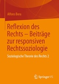 Bild: Reflexion des Rechts - Beitr&auml;ge zur responsiven Rechtssoziologie - Springer VS