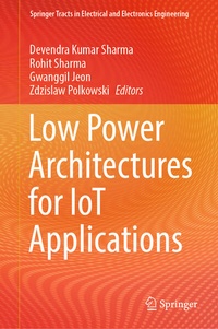 Enlarge image Cover: Low Power Architectures for IoT Applications - Springer