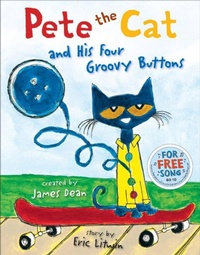 Enlarge image Cover: Pete the Cat and His Four Groovy Buttons - HarperCollins