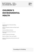 Cover: Children's Environmental Health - National Academies Press