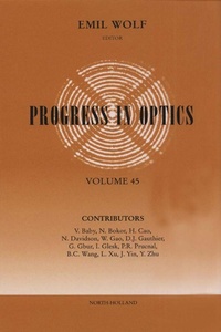 Enlarge image Cover: Progress in Optics - North-Holland