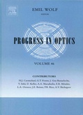 Cover: Progress in Optics - North-Holland