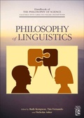 Cover: Philosophy of Linguistics - Elsevier