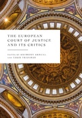 Cover: The European Court of Justice and its Critics - Hart Publishing